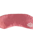 augenkissen mako satin dunkel rose