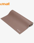 rutschfeste yogamatte everyday b mat naturkautschuk mat cacao