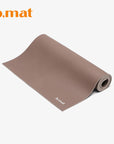 rutschfeste yogamatte strong b mat naturkautschuk mat cacao