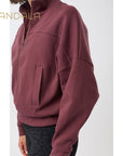 Mandala Blouson - rosewood