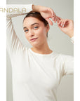 Mandala French Shirt - white