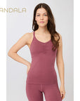 mandala yoga top infinity bloom