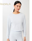 Mandala Soft Sweater - baby blue