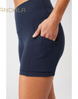 Mandala Sprinter Shorts - saphir