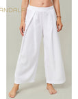 Mandala Nomad Pants - white