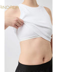 Mandala Athleisure Top - white