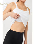 Mandala Sleek Top - white
