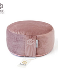 meditationskissen love generation samt rosa