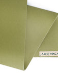 yogamatte jade naturkautschk rutschfest olive nachhaltig
