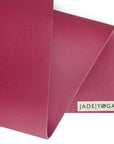 yogamatte jade rutschfest naturkautschuk harmony rasberry