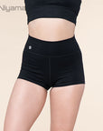 Niyama Gym Shortie Yoga Short Tights black