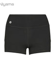 Niyama Gym Shortie Yoga Short Tights black