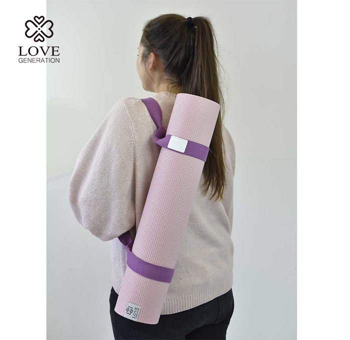 Yogamatten Tragegurt Love Baumwolle