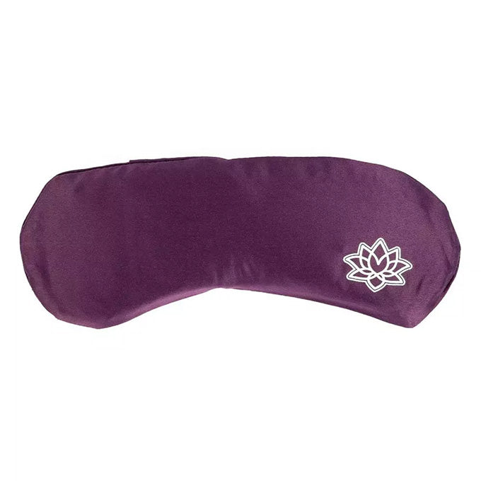 augenkissen mako satin dunkel aubergine