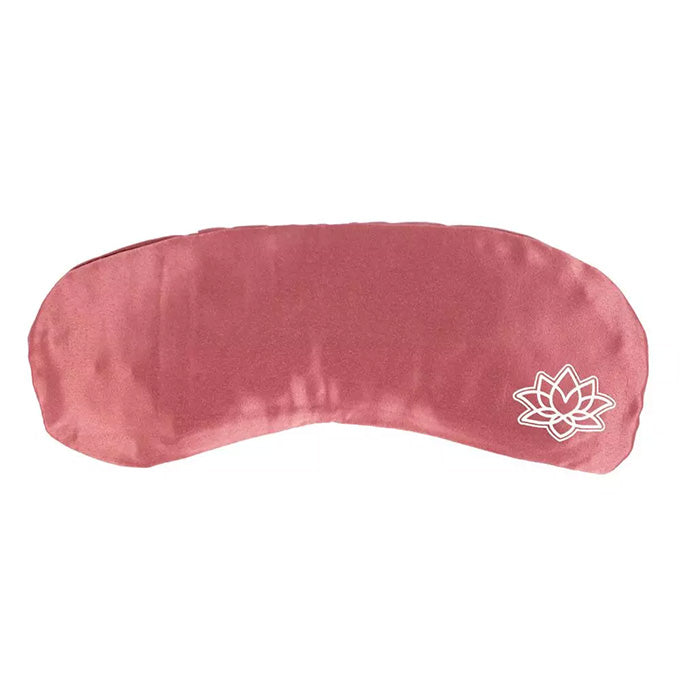 augenkissen mako satin dunkel rose