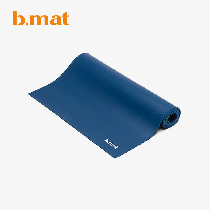 rutschfeste yogamatte everyday b mat naturkautschuk mat blau
