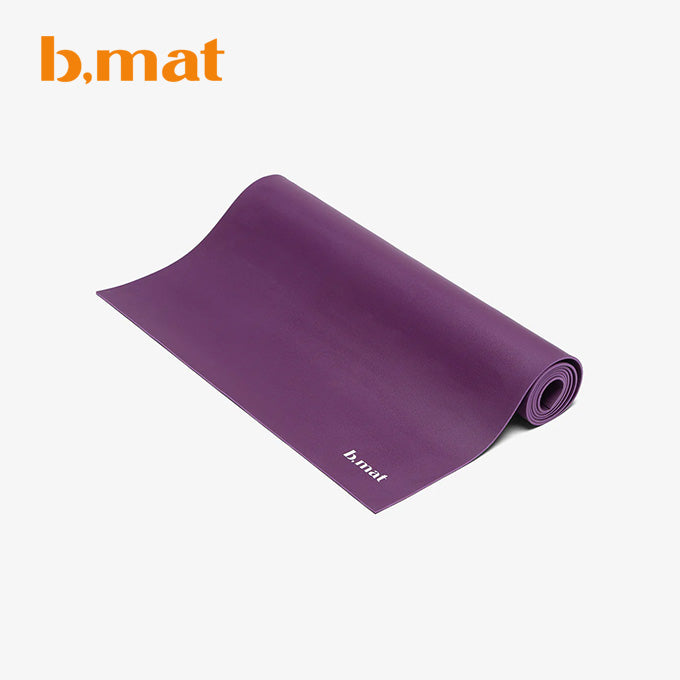 rutschfeste yogamatte everyday b mat naturkautschuk mat violett
