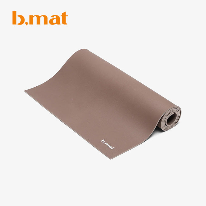 rutschfeste yogamatte strong b mat naturkautschuk mat cacao