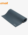 rutschfeste yogamatte b mat strong naturkautschuk grau