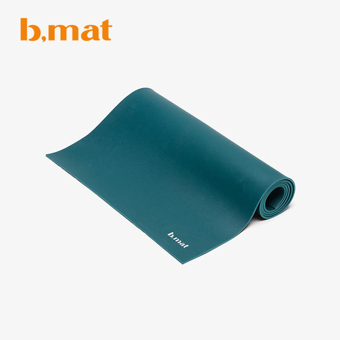 rutschfeste yogamatte b mat strong naturkautschuk gruen