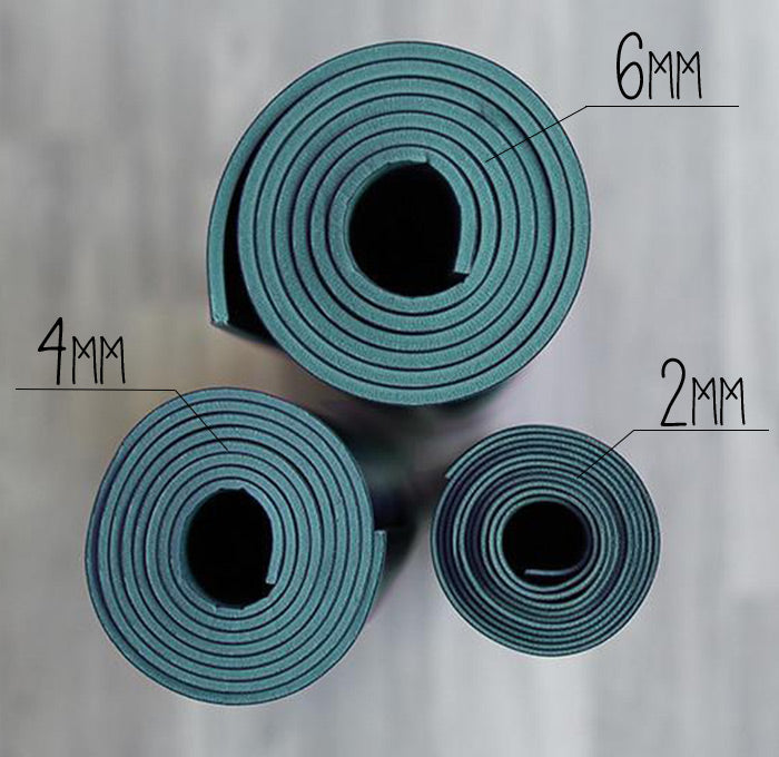 B Mat Strong Naturkautschuk Yogamatte 6mm x 180cm