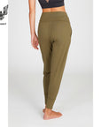yogahose cosy pant kismet olive locker geschnitten hochwertige qualität