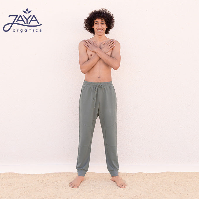 jaya adi yogahose herren hellgruen