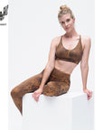 Kismet Yoga Bra Amba - desert snake
