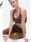 Kismet Yoga Bra Amba - desert snake