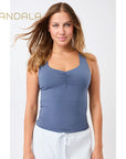 Mandala Balance Top - eclipse blue