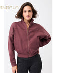 Mandala Blouson - rosewood
