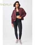 Mandala Blouson - rosewood