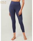 Mandala Cropped Legging - parisian night