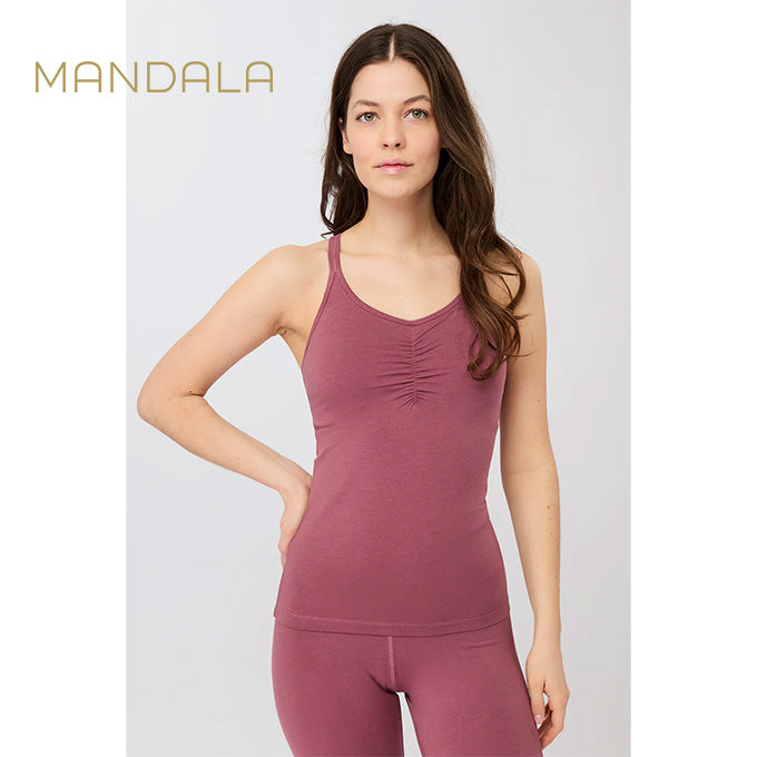 mandala yoga top infinity bloom
