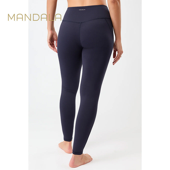 yoga leggings aus recyceltem Polyester von mandala dunkelblau