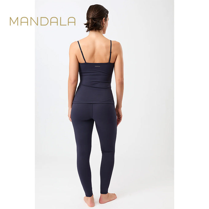 yoga leggings aus recyceltem Polyester von mandala dunkelblau