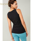 Mandala Luxe Tank - black