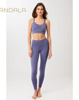 Mandala on point Legging - mystic iris