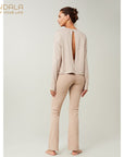 Mandala Open Back Shirt - jupiter