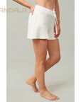 Mandala Pocket Shorts - white