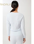 Mandala Soft Sweater - baby blue