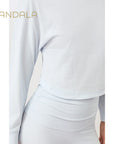 Mandala Soft Sweater - baby blue