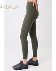 Mandala Sporty Vibe Leggings - leaf