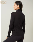 Mandala Turtle Neck Longsleeve - black
