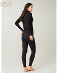 Mandala Turtle Neck Longsleeve - black