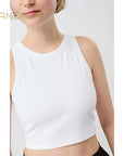 Mandala Athleisure Top - white