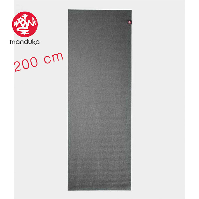 faltbare reise yogamatte naturkauschuk 200 cm grau