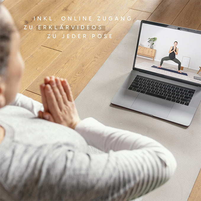 Yagom Yoga Karten Rücken &amp; Hüften-Set
