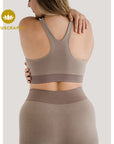 Seamless Bra-Top - taupe
