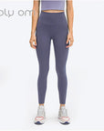 Yoga Leggings Holy Om Amanda - purple grey
